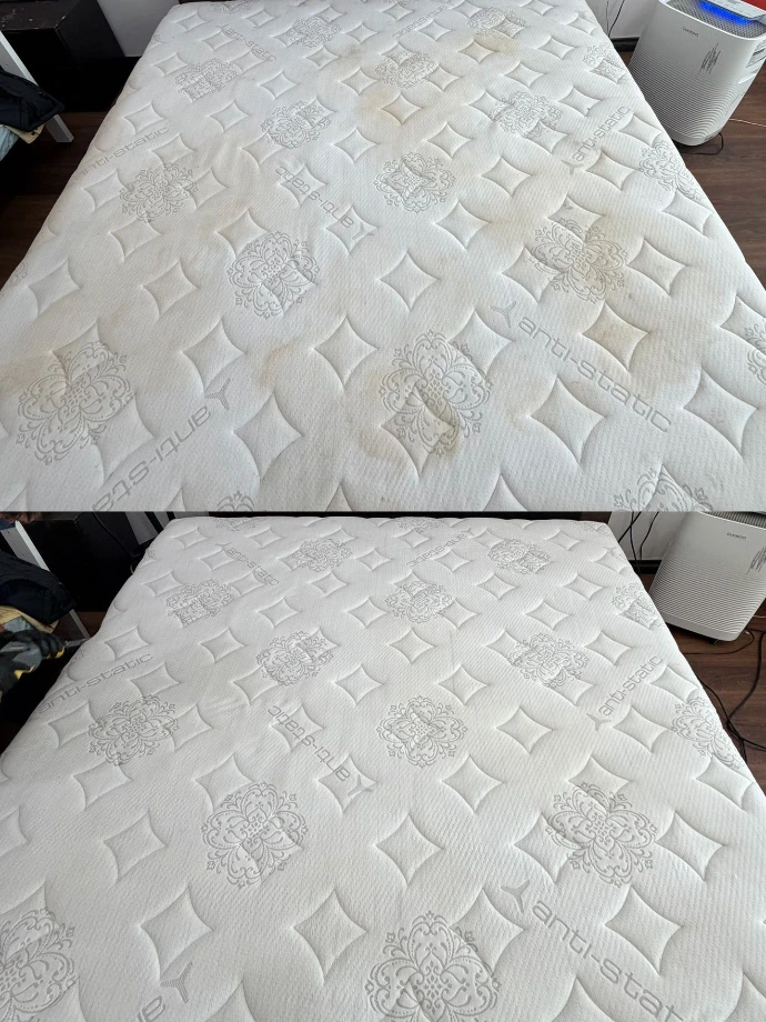 mattress before after